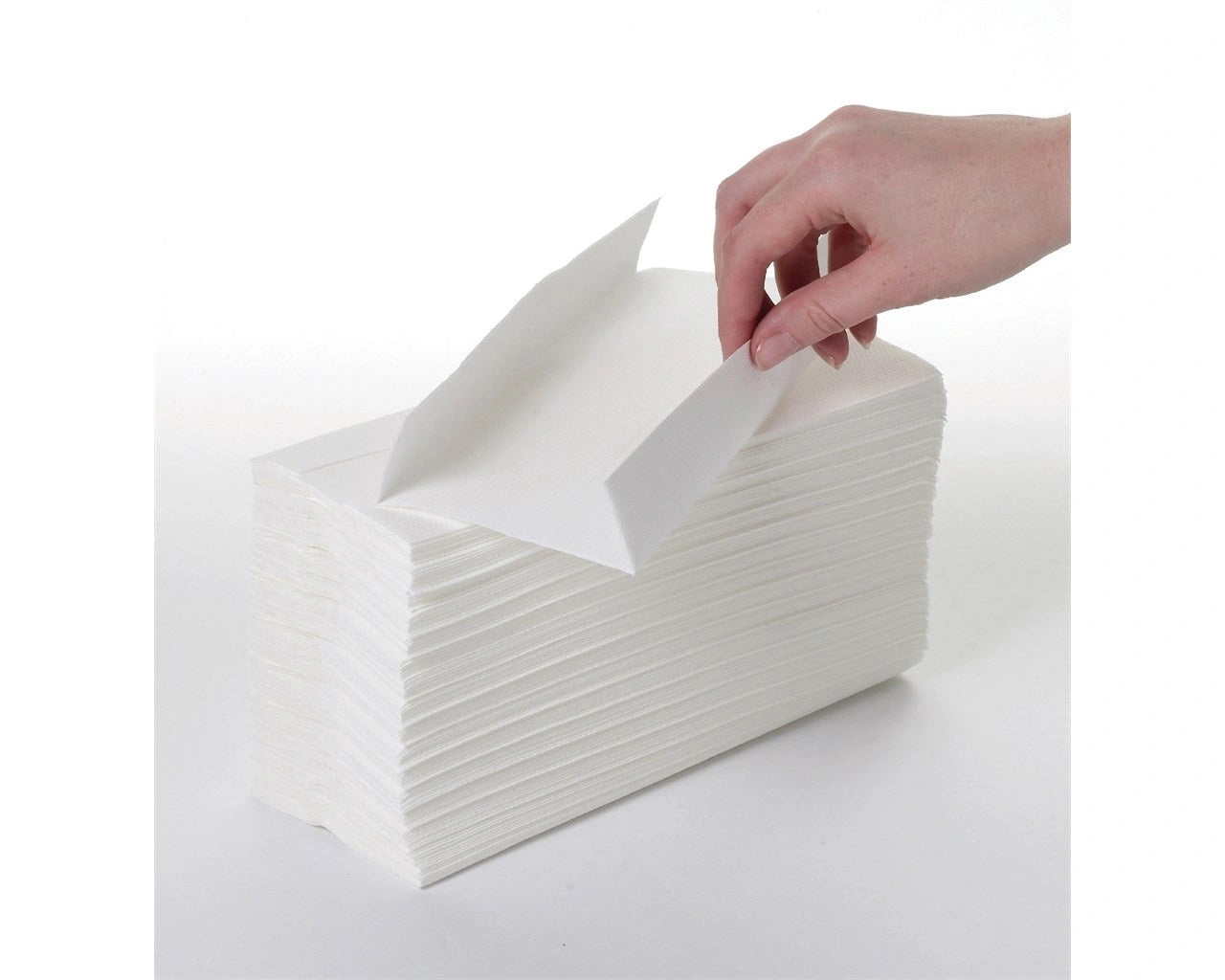 31x23cm White C Fold Paper Hand Towel 2 Ply 2430 Sheets