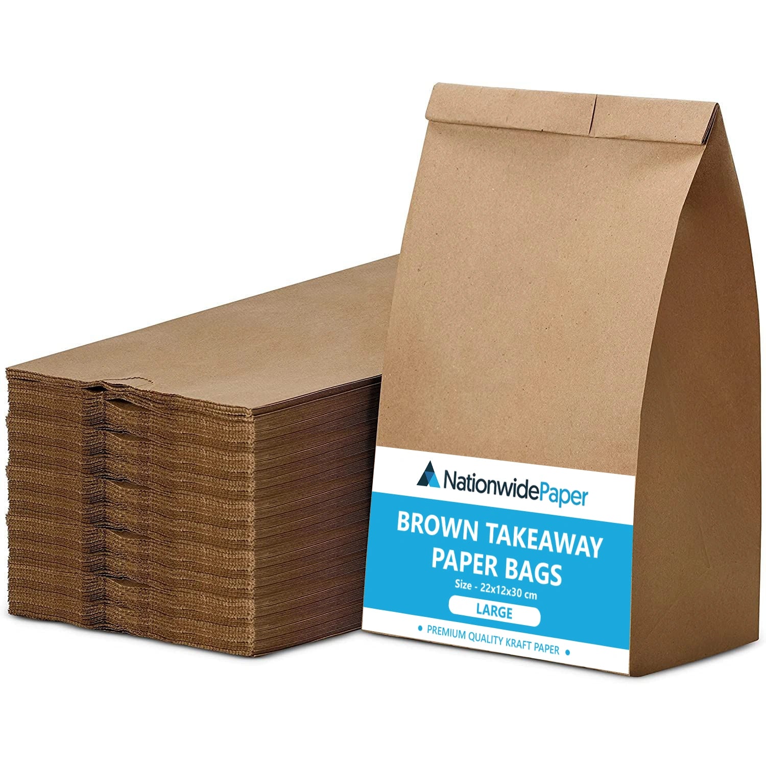 Brown Paper Takeaway Bags