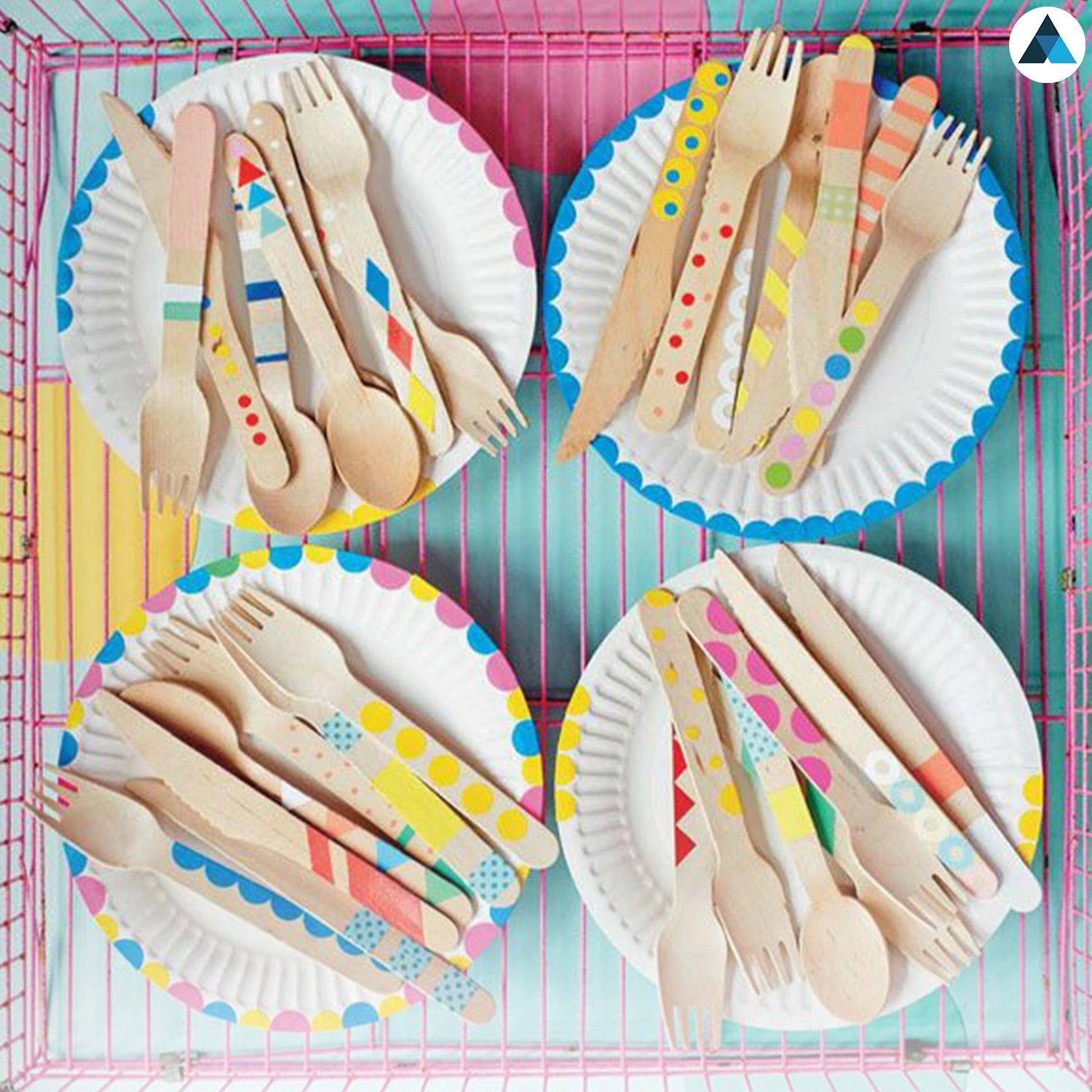 Wooden Cutlery Set – Forks, Spoons, Knives and Sporks