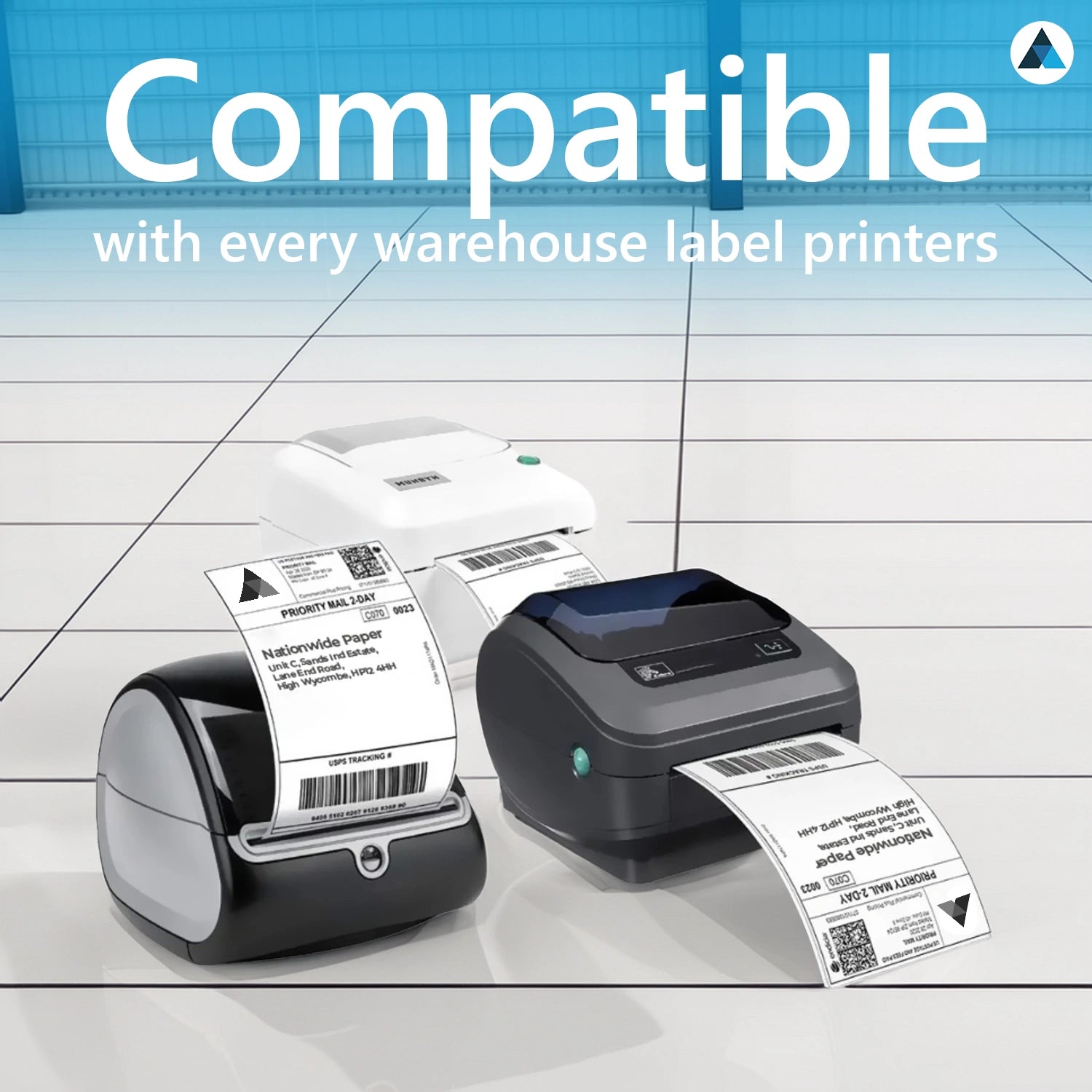 Thermal label 6x4", 1000 label/ roll 102mm x 152mm