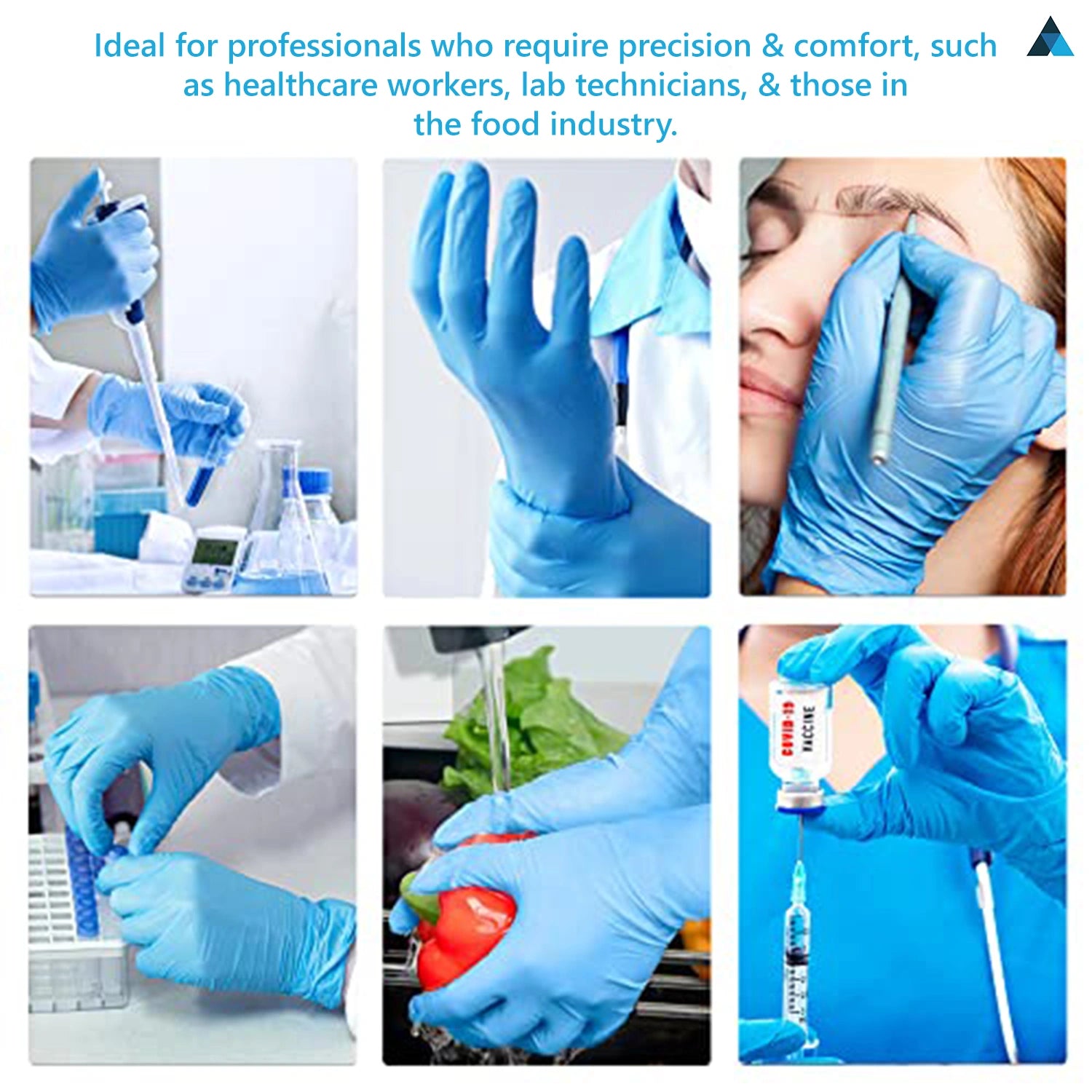 Small Nitrile Gloves (100 pcs)