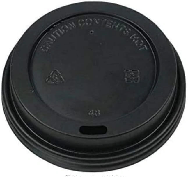 Black 16oz Only Lids for Coffee Cup