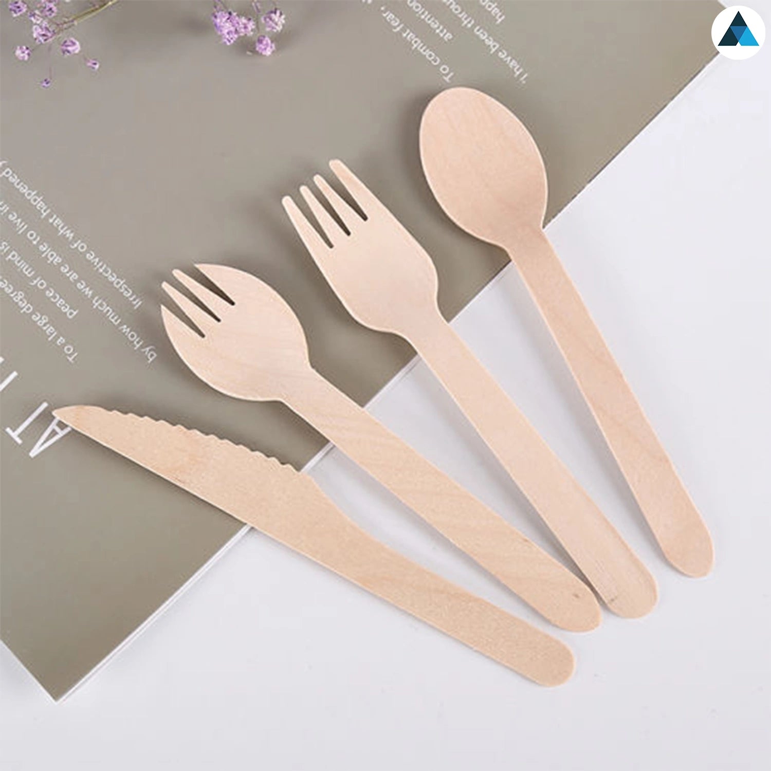 Wooden Cutlery Set – Forks, Spoons, Knives and Sporks