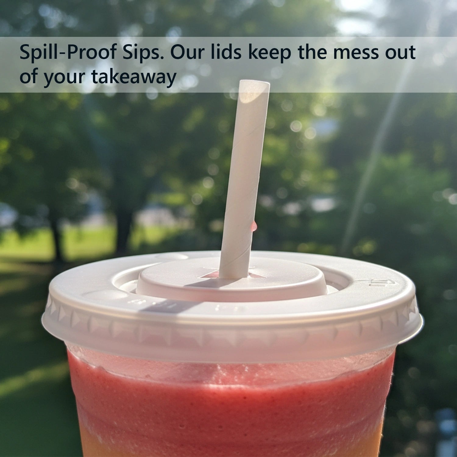 Dual-Size 80mm & 90mm Flat Lids with Cross Hole