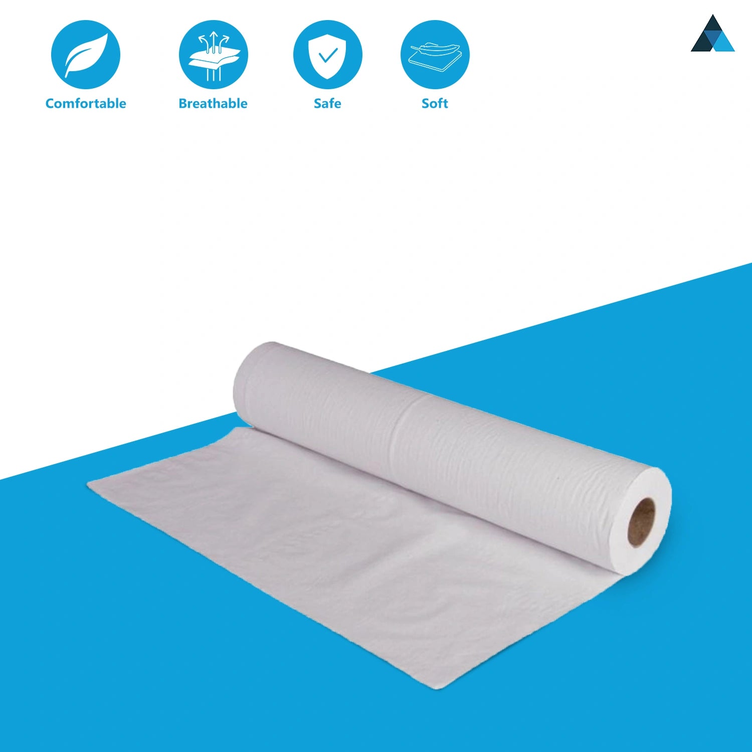 Recycled Hygiene Couch Rolls 40m/ Roll