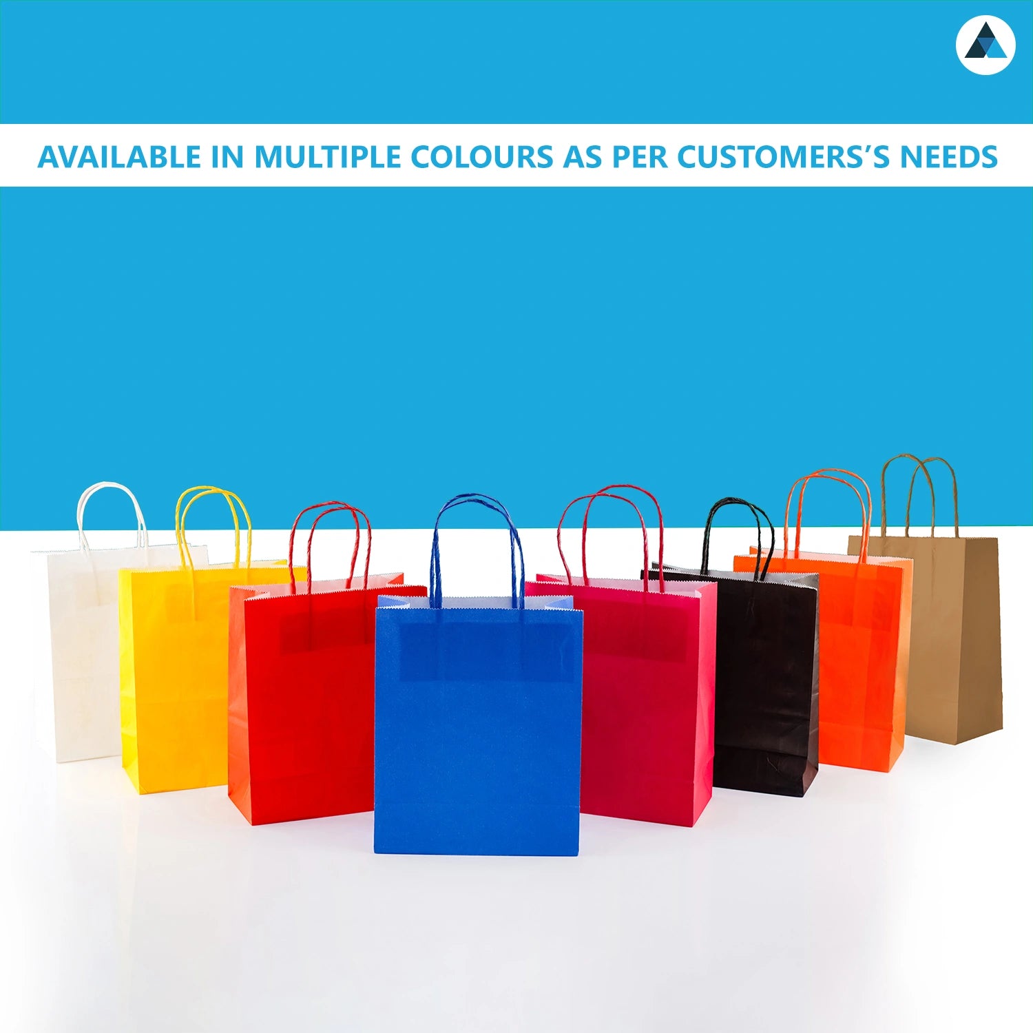 Small Red Paper Gift Bags with Twist Handle Party Bags 18x9x22cm