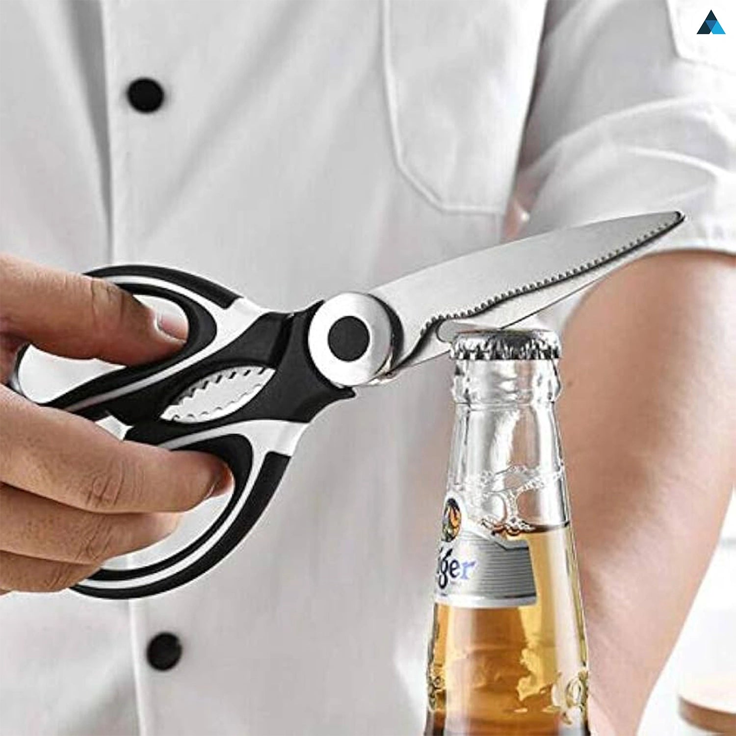 Kitchen Scissor Steel Blades with Ultra Sharp Blades