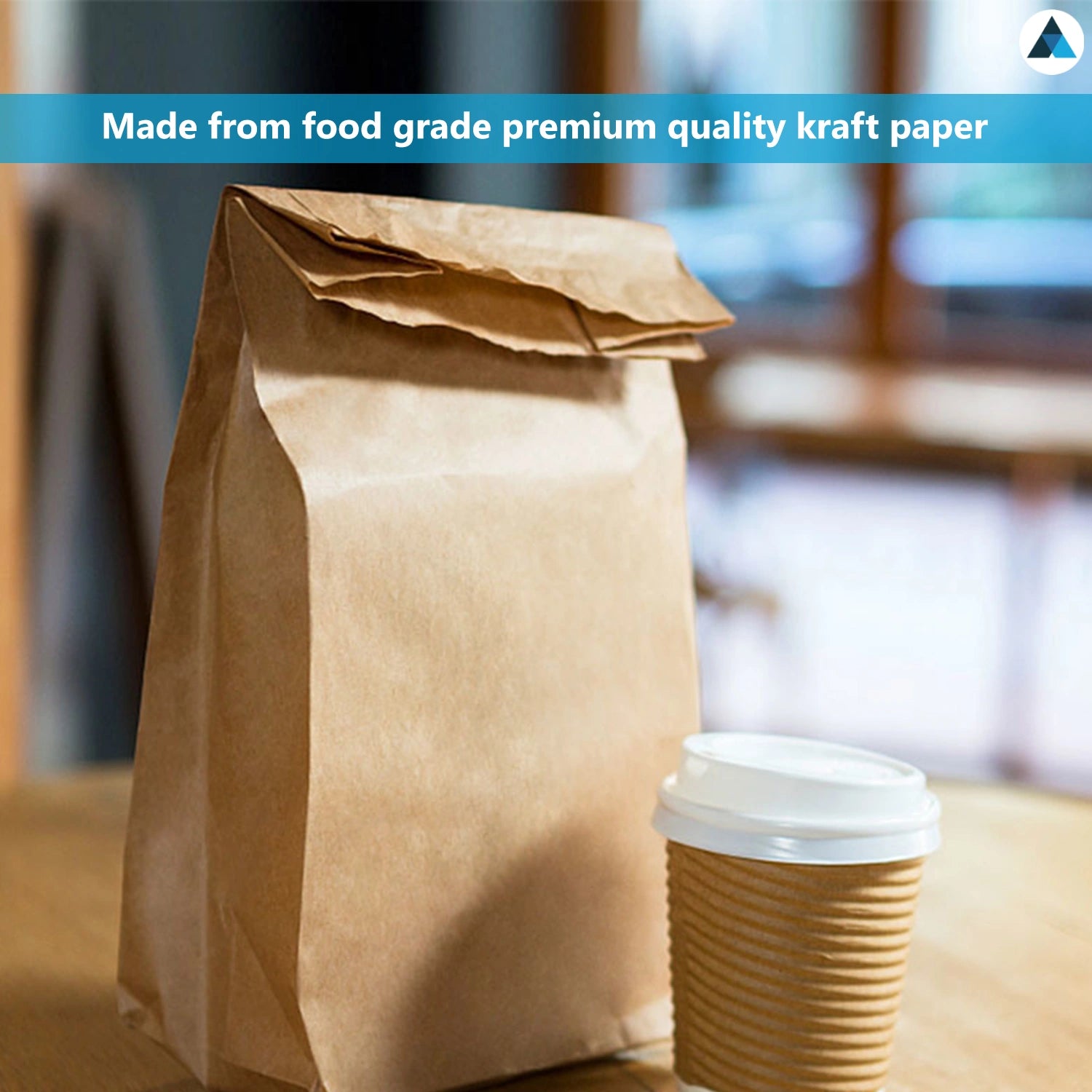 Brown Paper Takeaway Bags