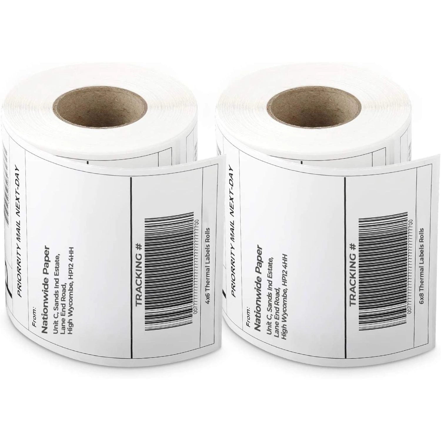 Thermal label 6x4", 1000 label/ roll 102mm x 152mm