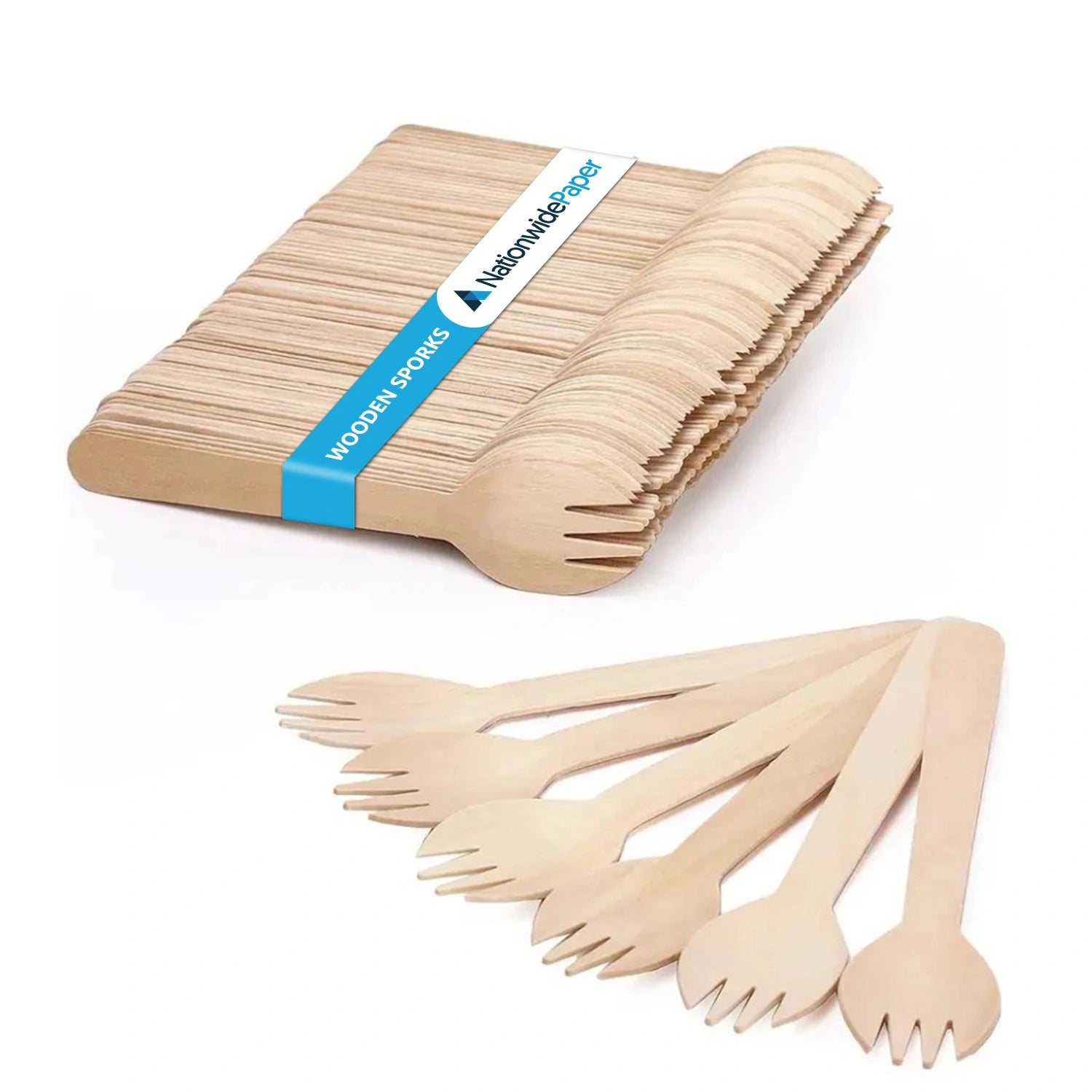 Wooden Cutlery Set – Forks, Spoons, Knives and Sporks