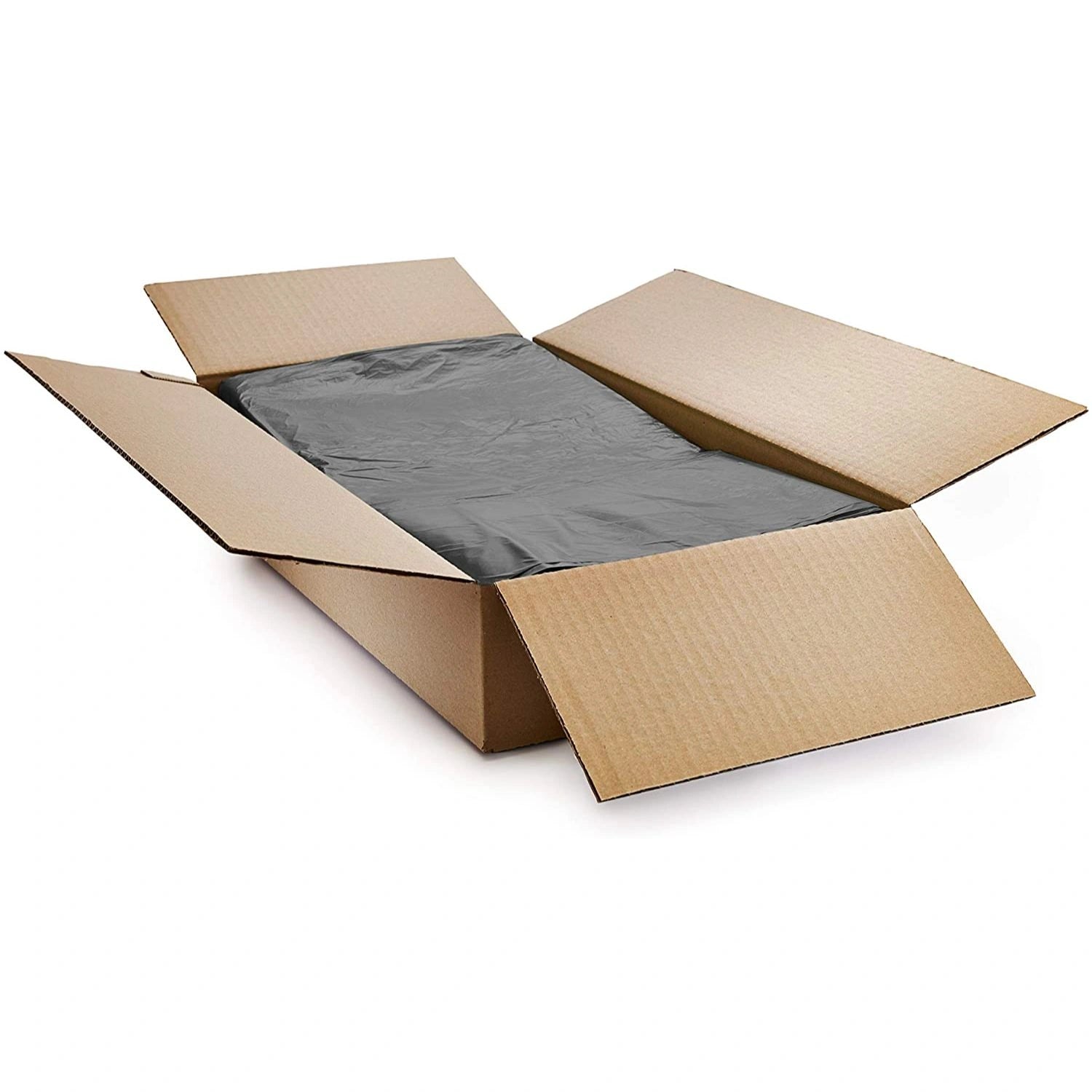 22x33x46 Inches Heavy Duty Black Bin Bags Strong Leak Proof Commercial bin Liners Refuse Sacks (Pack of 100)