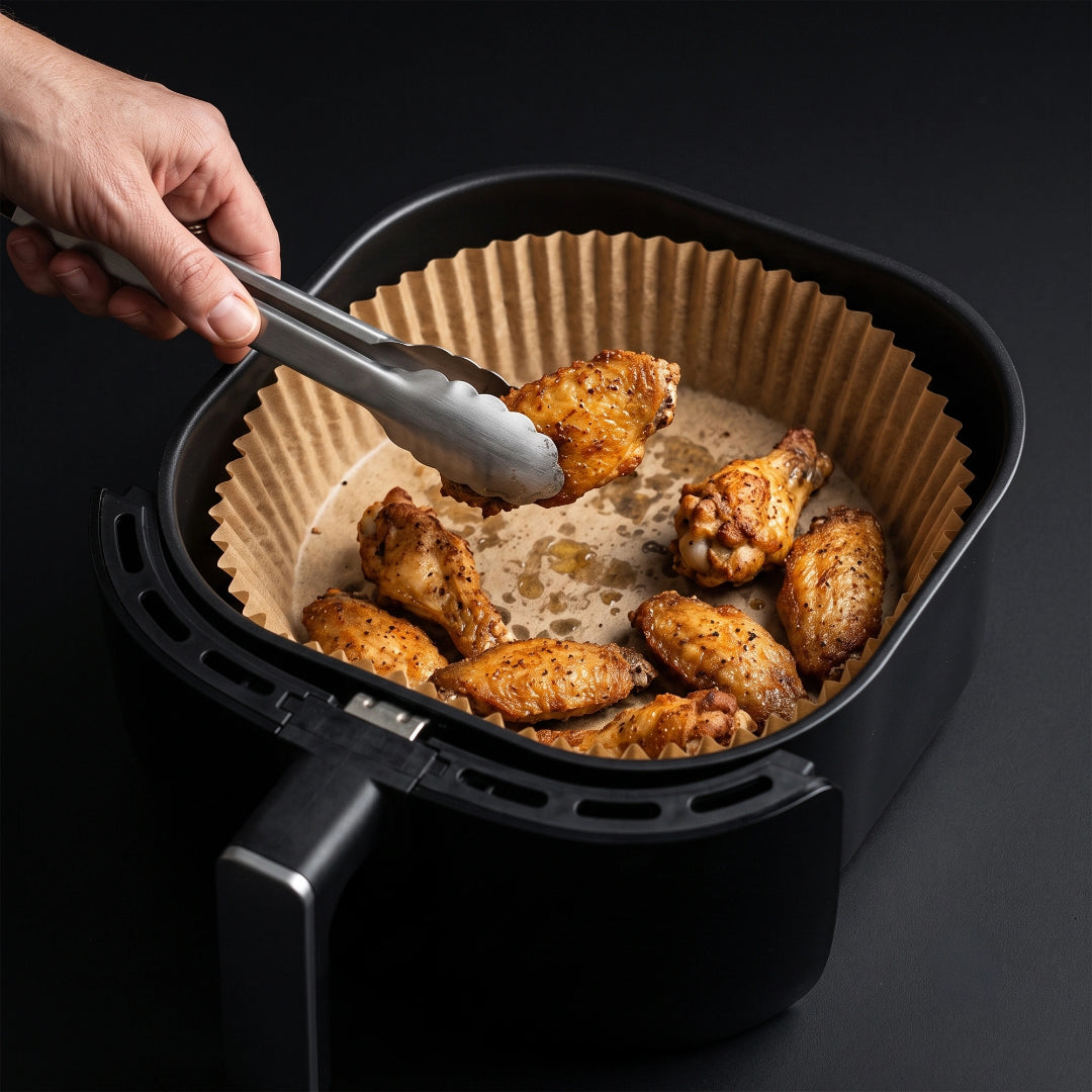 20cm Round Disposable Air Fryer Liners