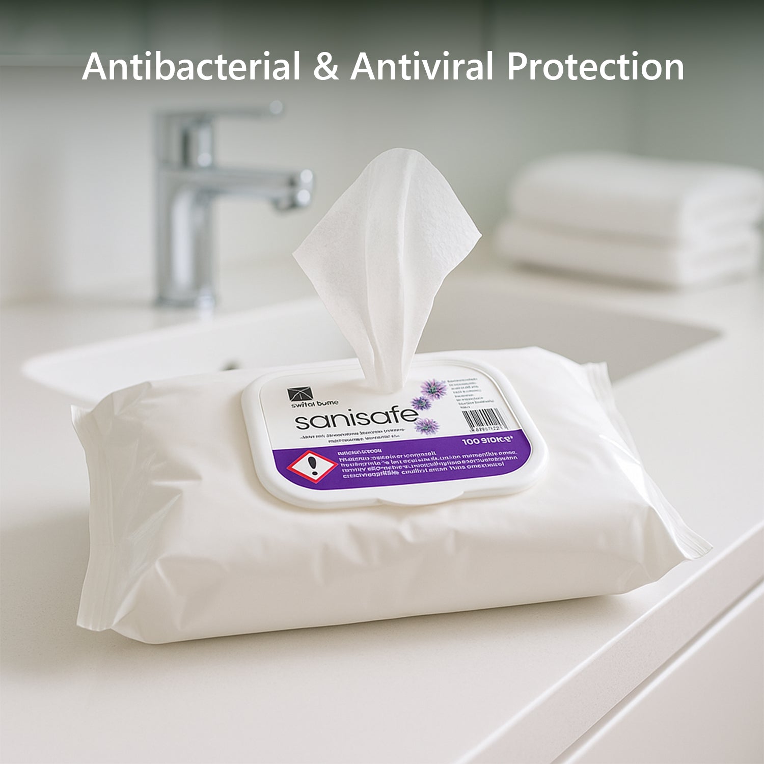 Sanisafe 4C Anti-Viral Wipes