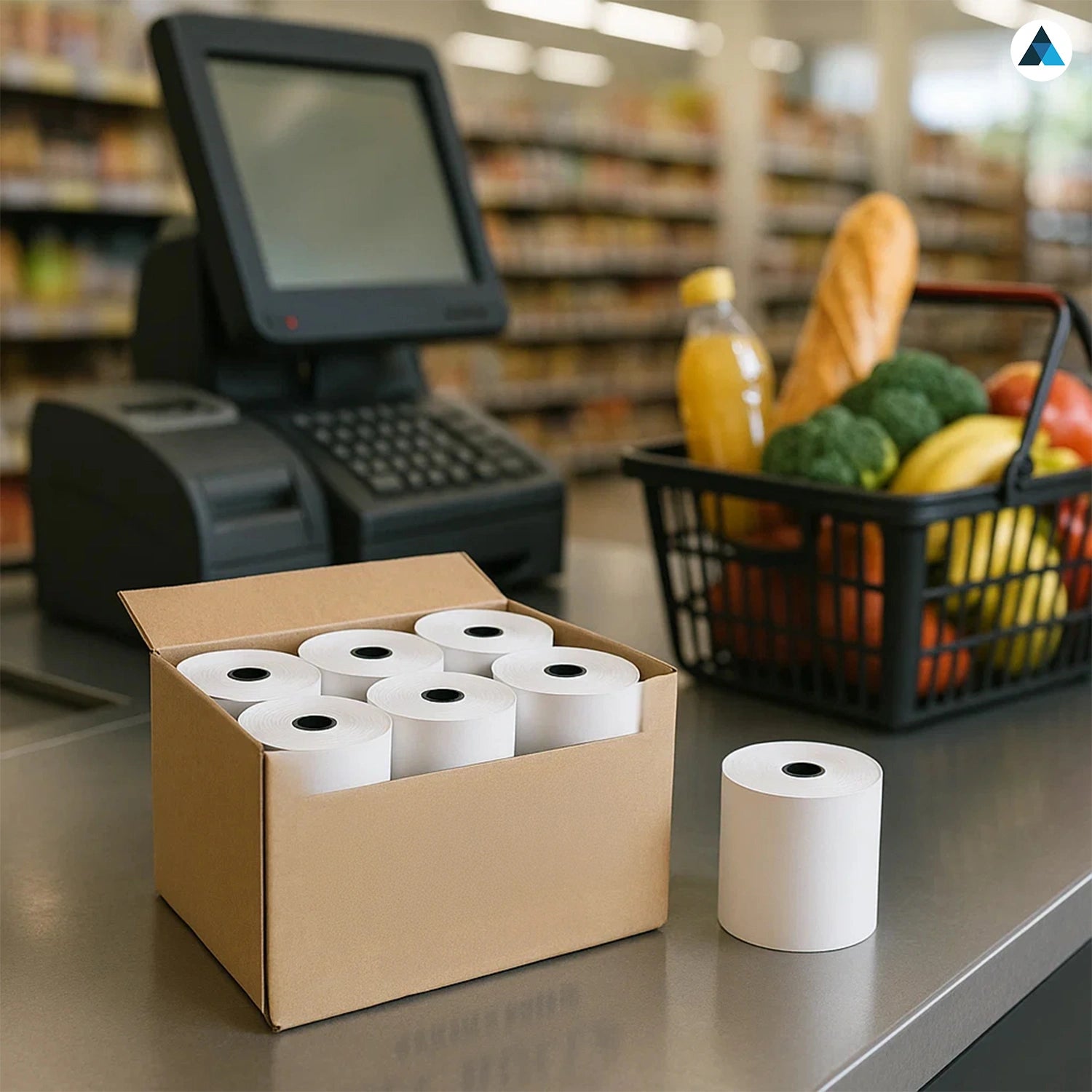 Thermal Till Rolls 80 x 80mm for PDQ & Cash Registers