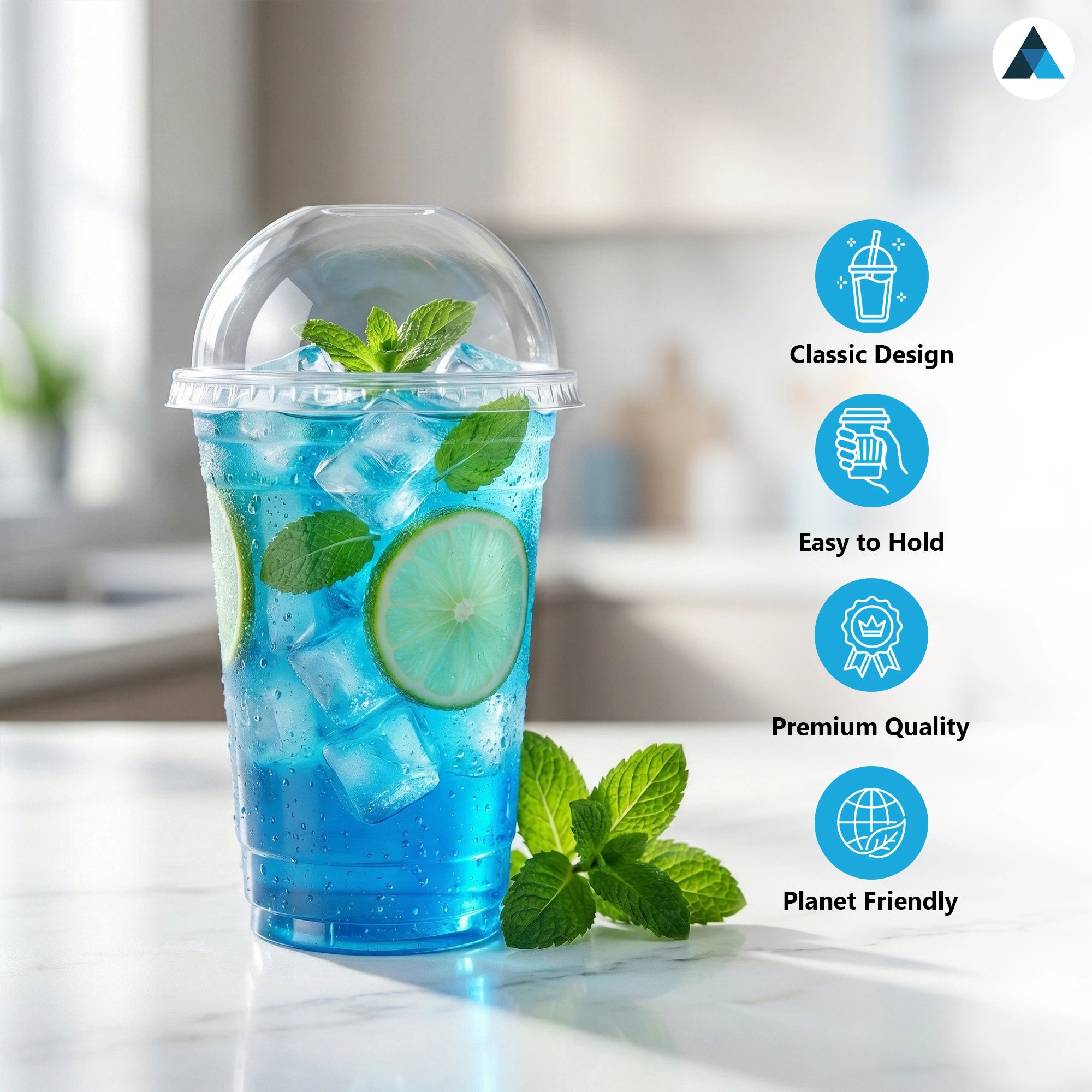 Classic Design Easy to Hold Smoothie Cups