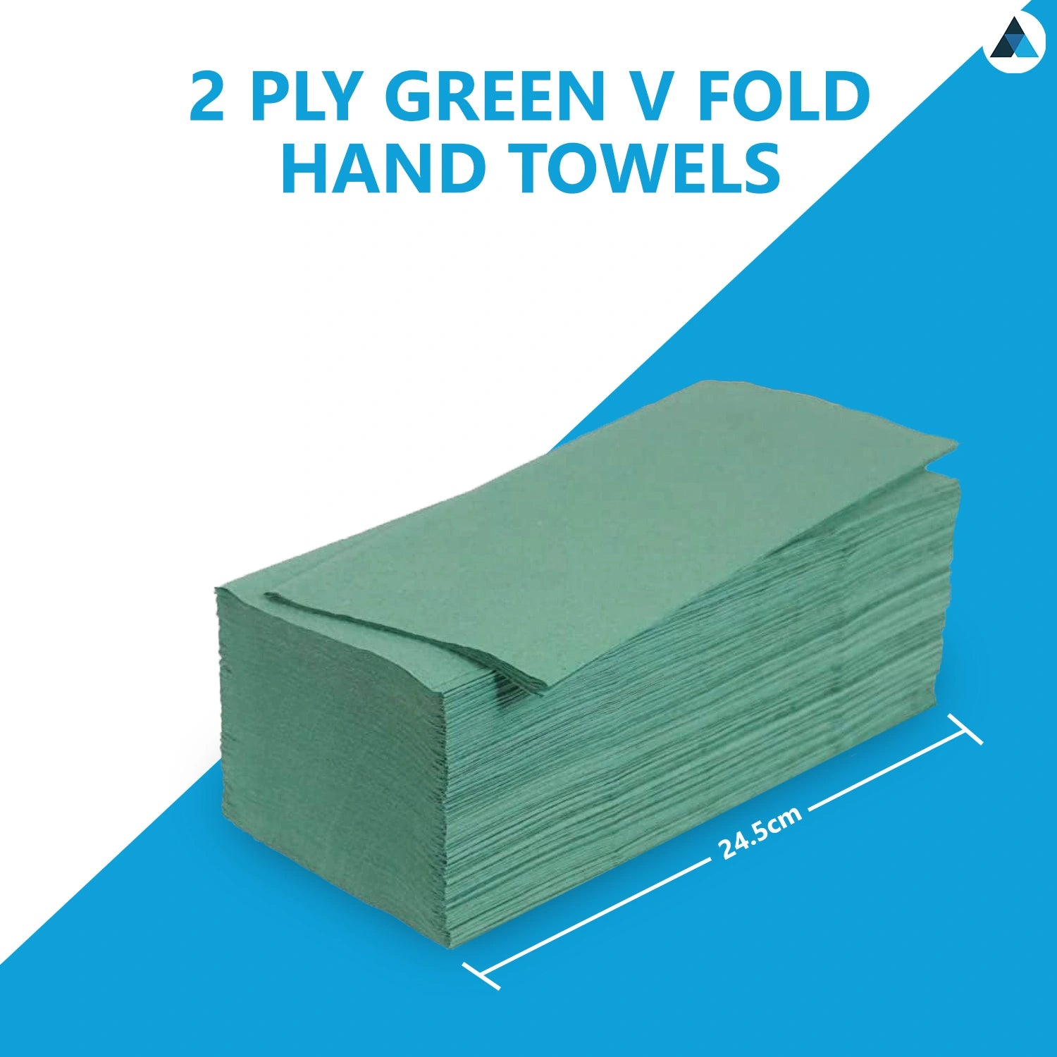 V Fold Paper Towels 4000 Sheets 24.5x22.2cm
