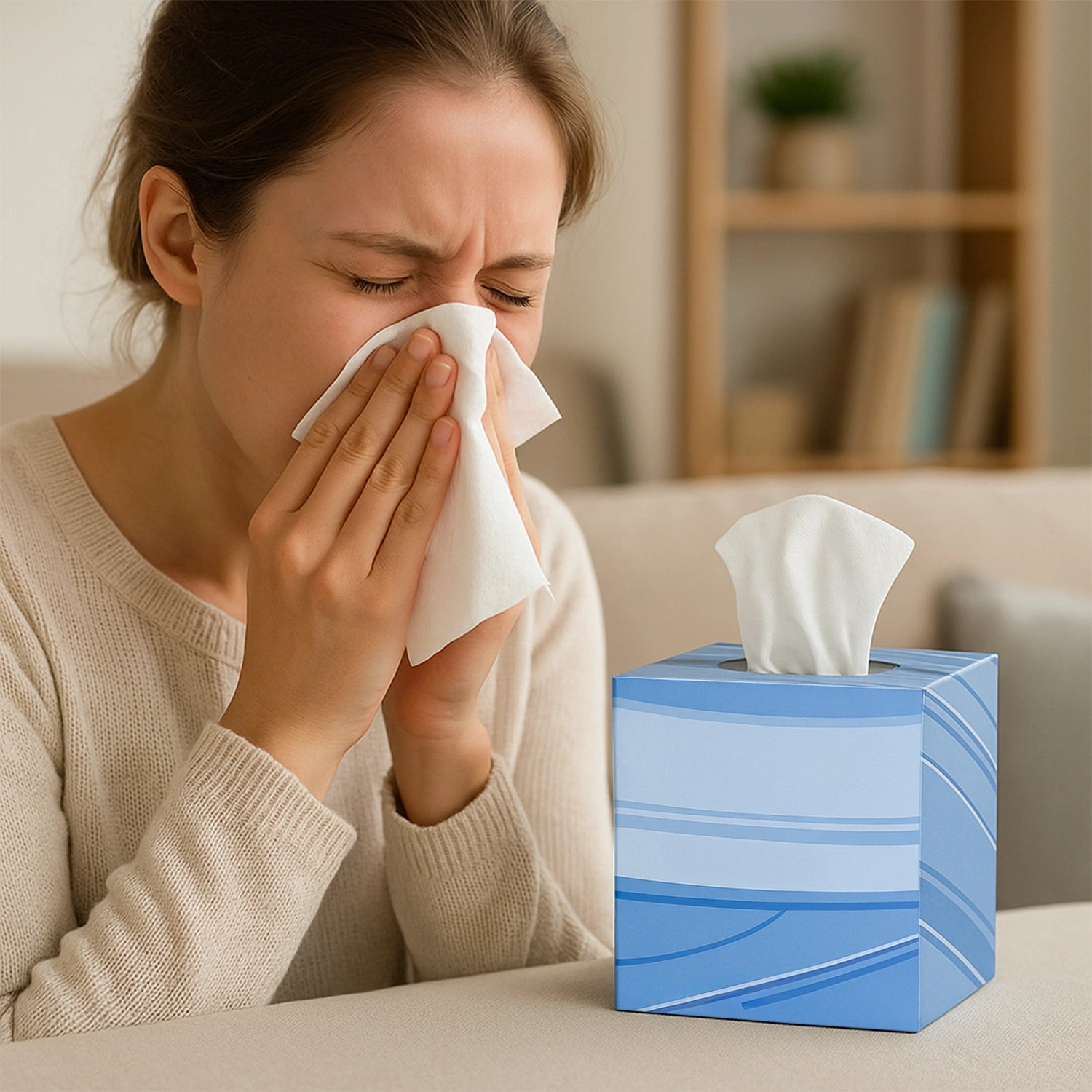 Strong & Skin-Friendly Soft Pop-Up Facial Tissues