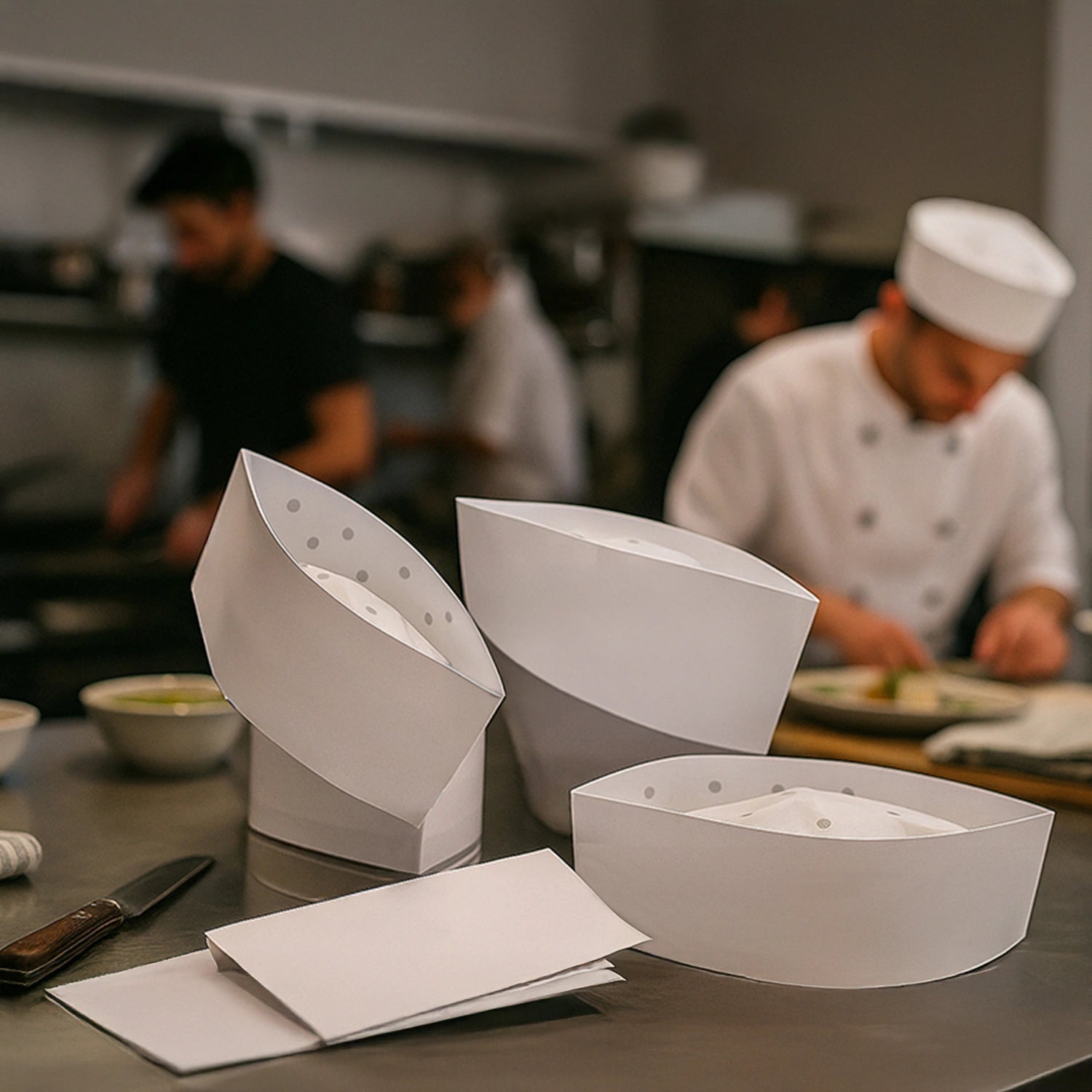 Lightweight Plain Forage 80 GSM Paper Hat