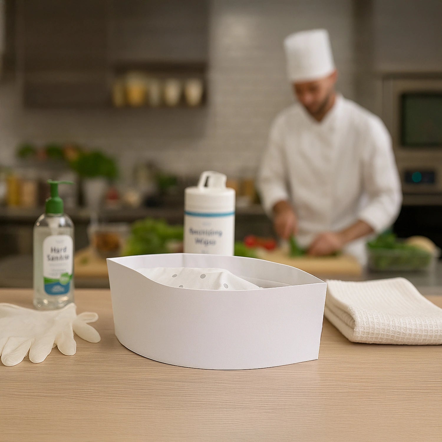 Lightweight Plain Forage 80 GSM Paper Hat