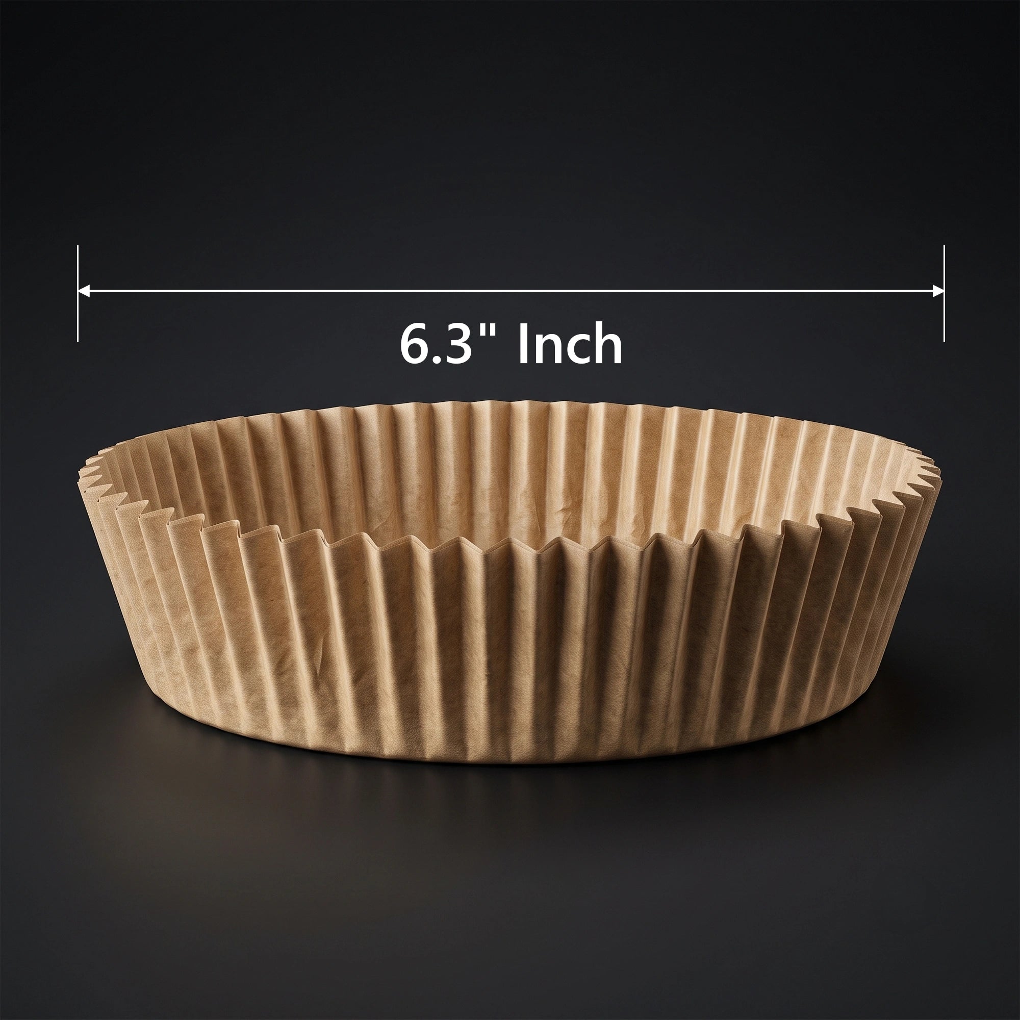 16cm Round Disposable Air Fryer Liners