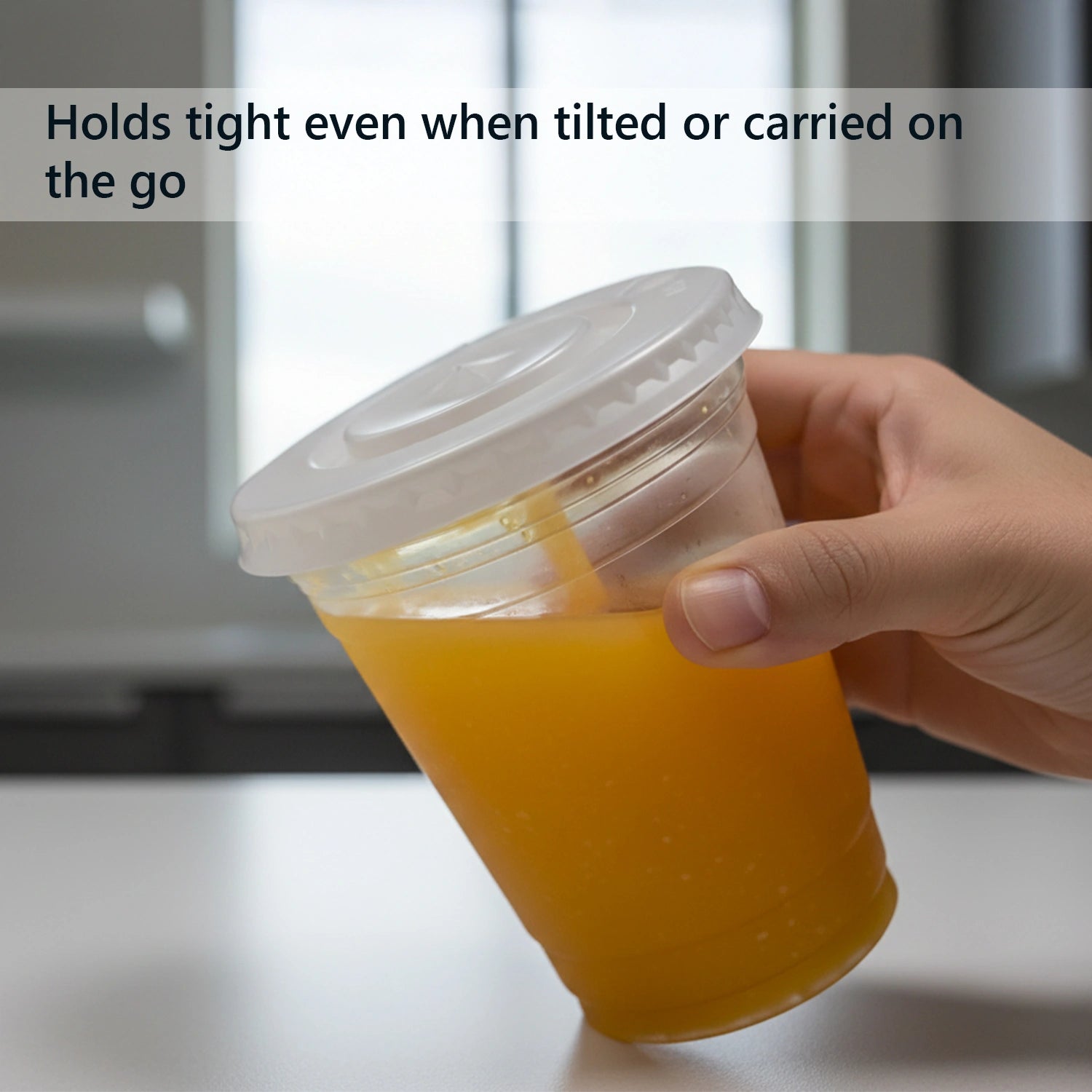 Dual-Size 80mm & 90mm Flat Lids with Cross Hole