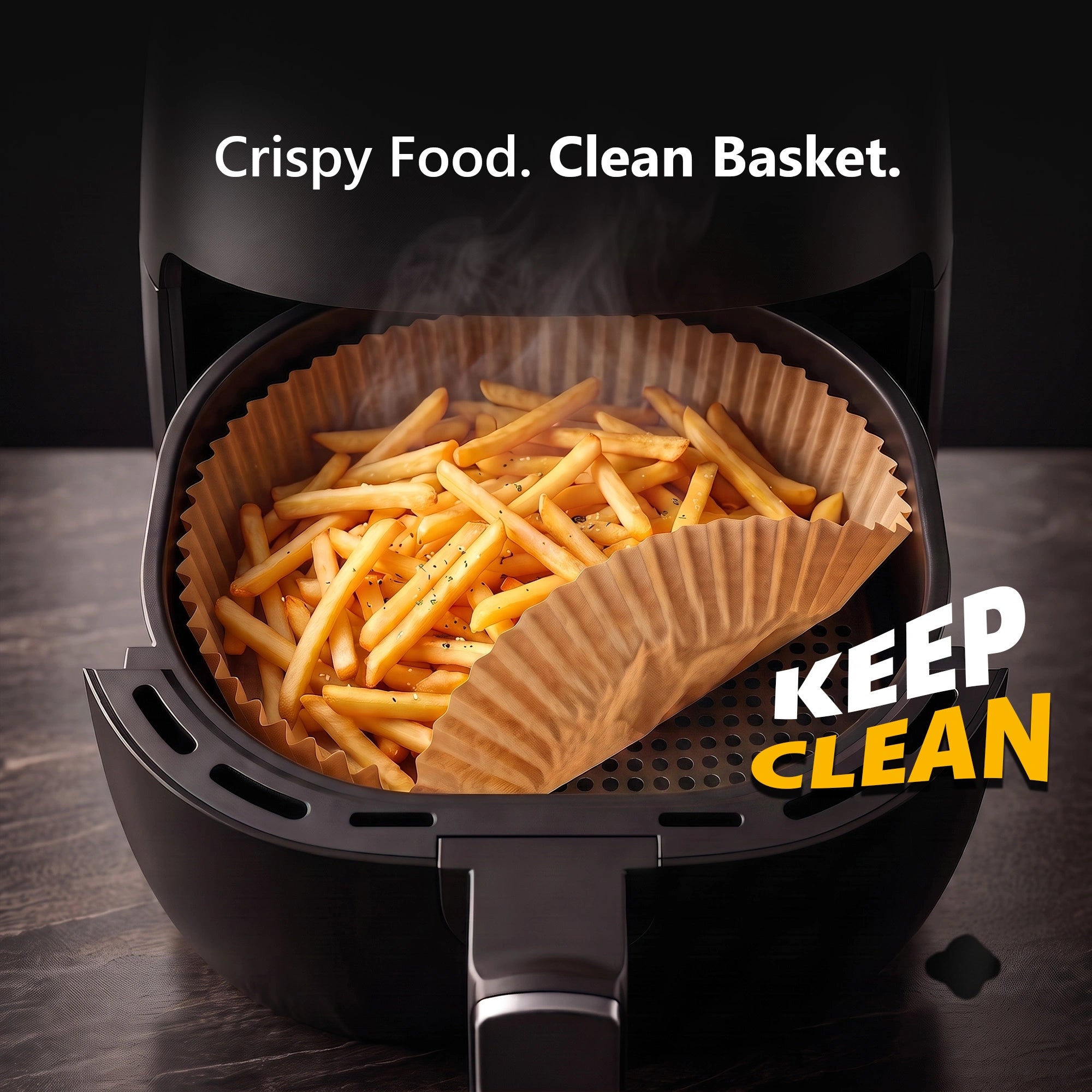 16cm Round Disposable Air Fryer Liners