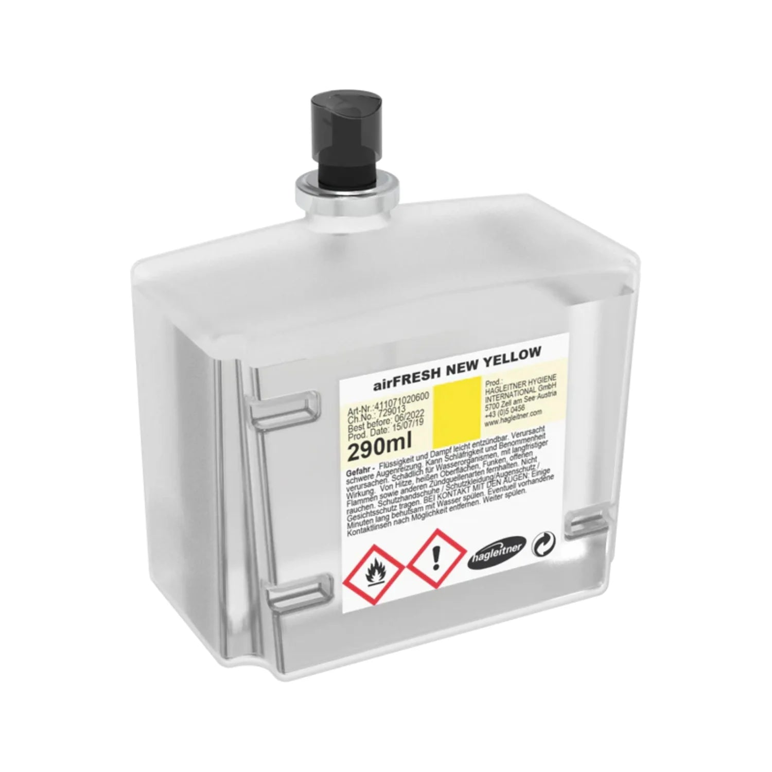 Air Fresh New Yellow 290 ml (Pack of 8)